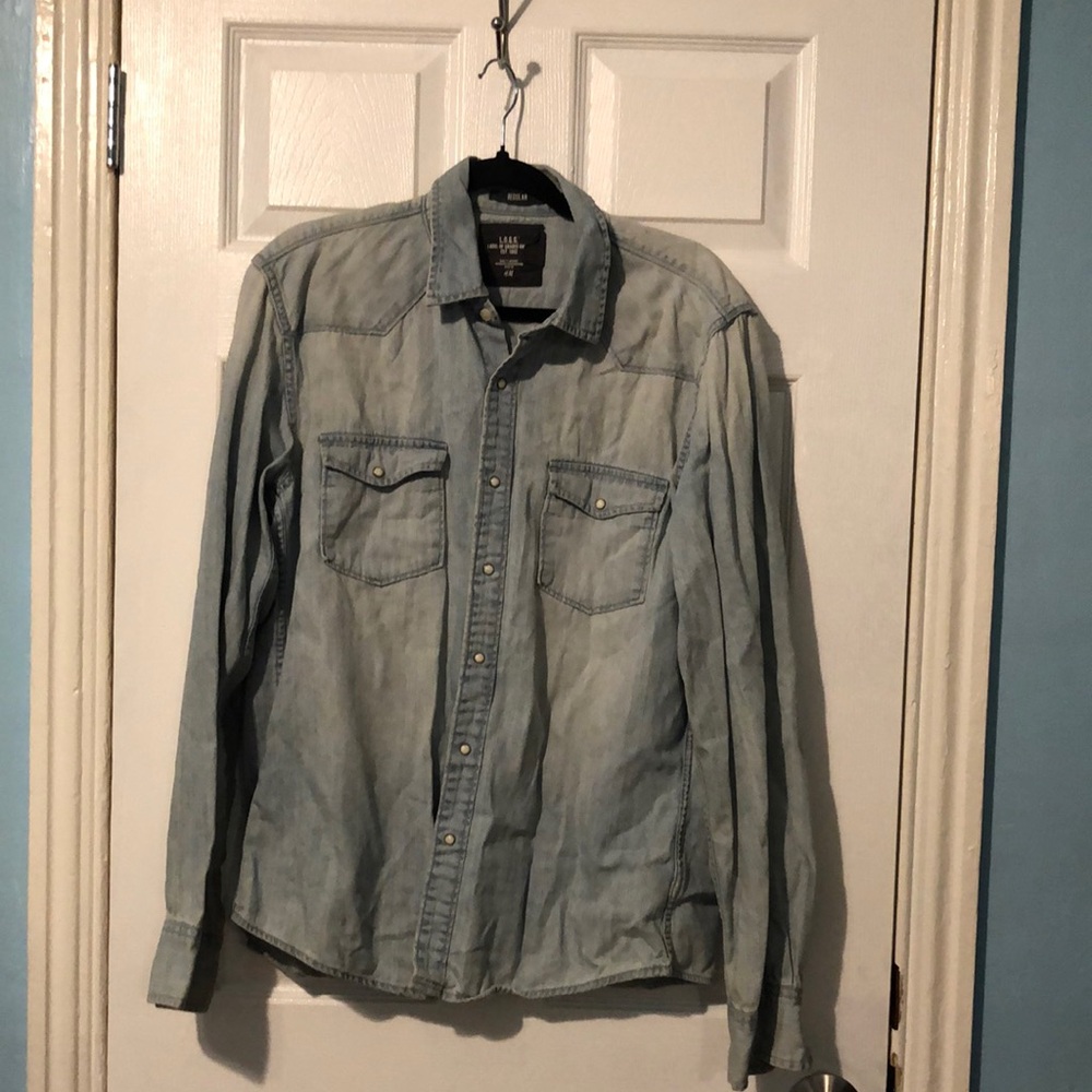 Men's Light Blue Denim Jacket